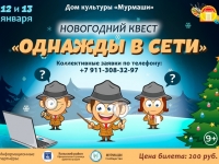 Новогодний квест "Однажды в сети".