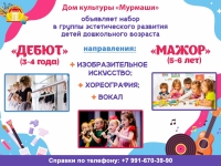 Группы эстетического воспитания для дошкольников.